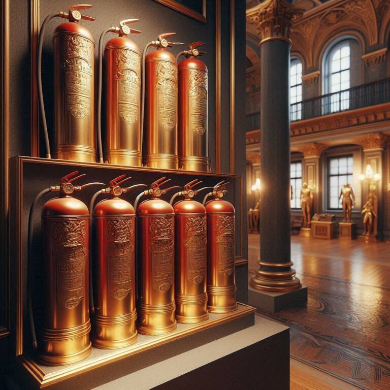 Системы пожаротушения в музейных сокровищницах